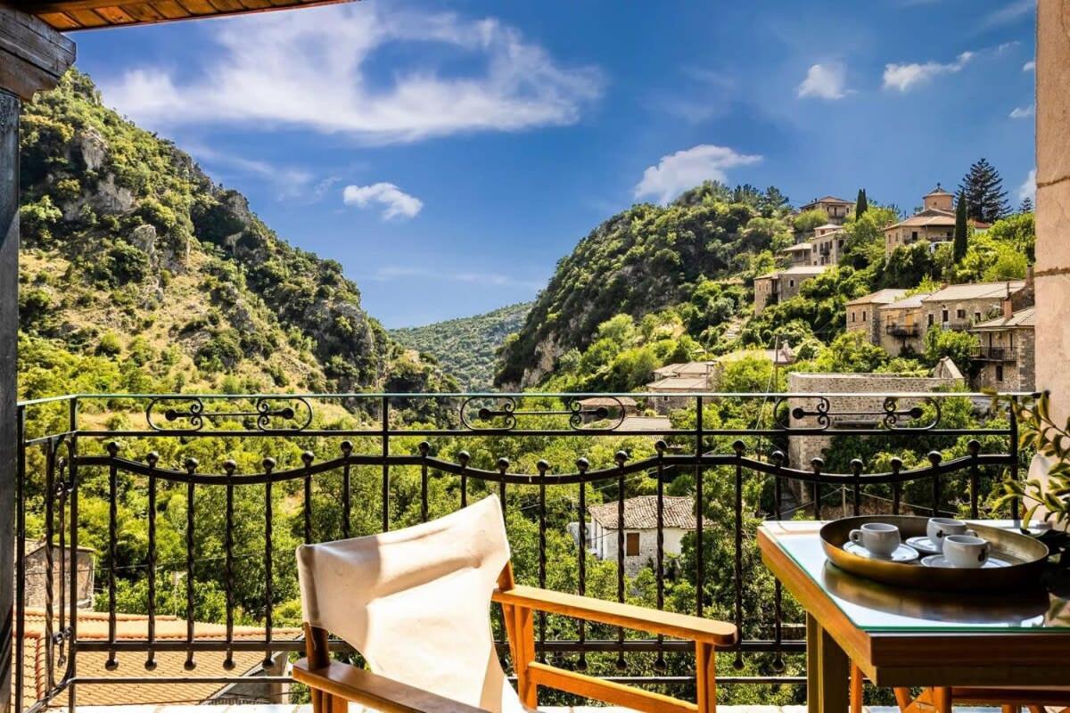 Stemnitsa Stone Residence - Comfy Mountain Getaway Ngoại thất bức ảnh